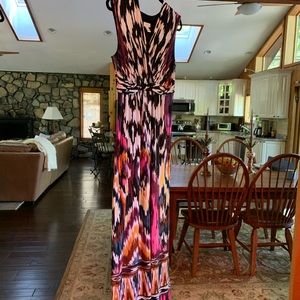 Chico’s maxi dress stunning colors